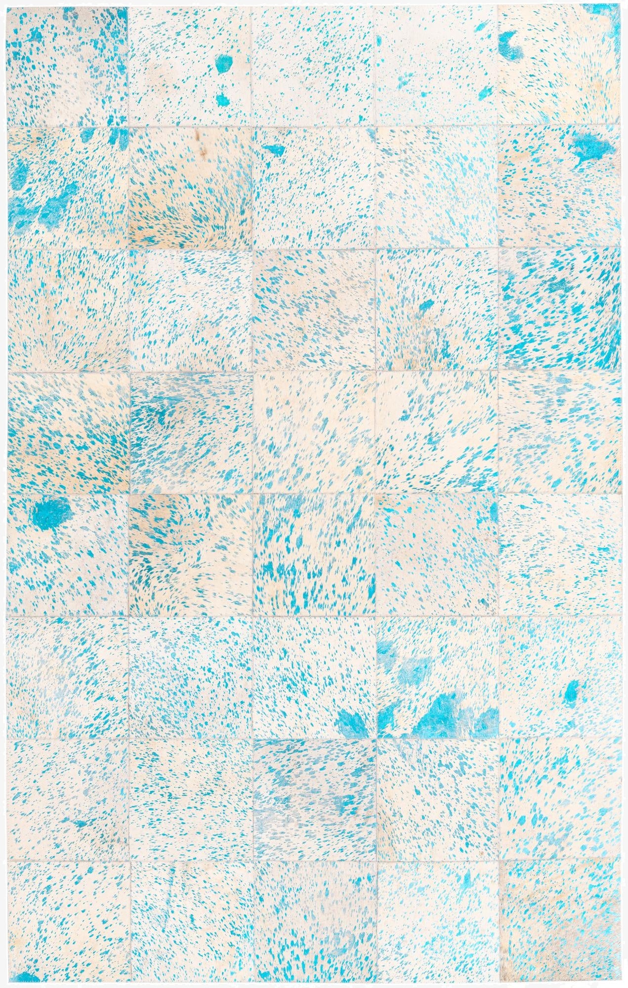  5' 1 x 8' 1 Cowhide Rug