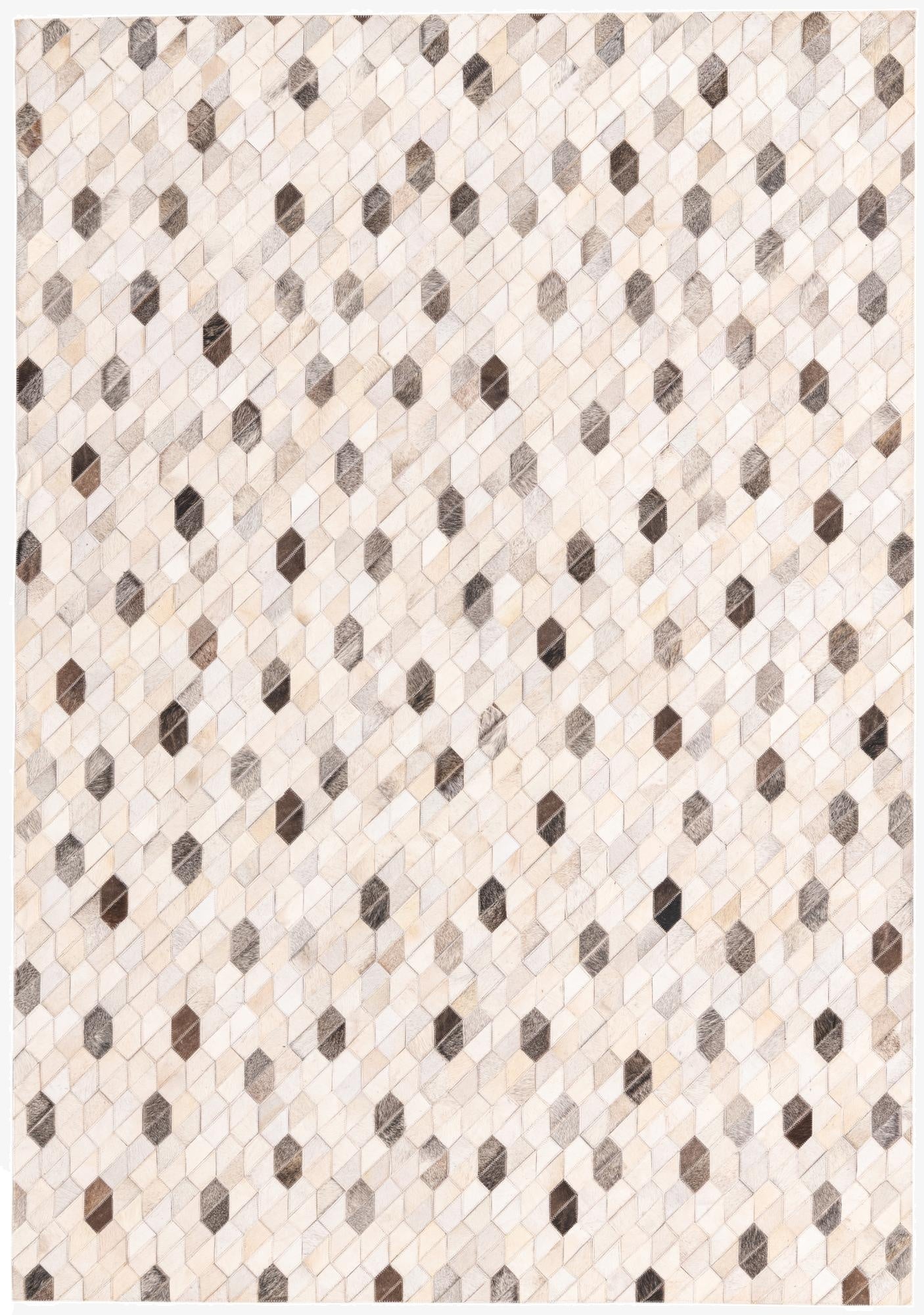  5' 3 x 7' 6 Cowhide Rug