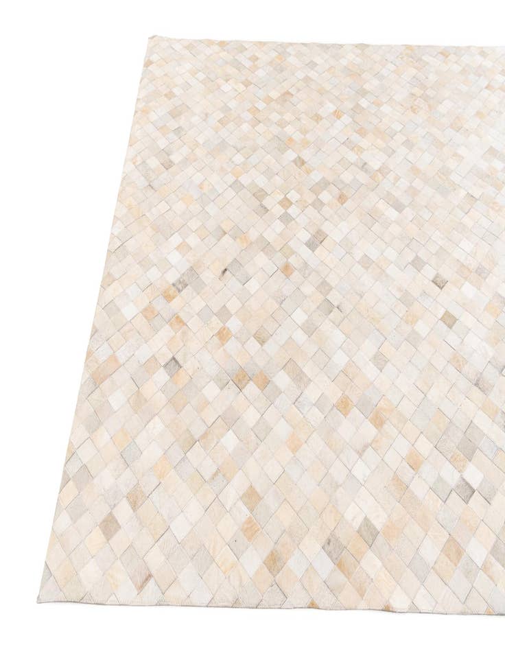 Detail image of  6' x 9' Cowhide Stocks Rug