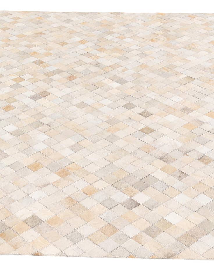 Detail image of  6' x 9' Cowhide Stocks Rug