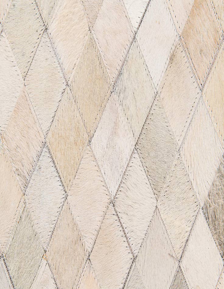 Detail image of  6' x 9' Cowhide Stocks Rug