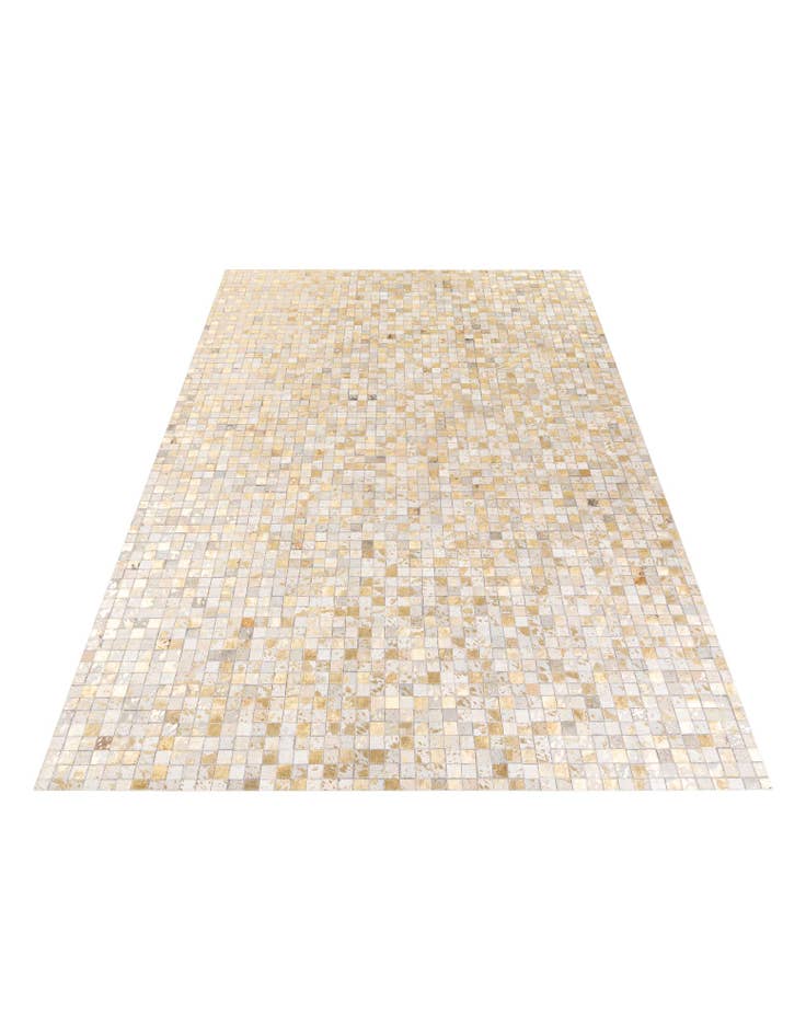 Detail image of  6' x 9' 1 Cowhide Stocks Rug