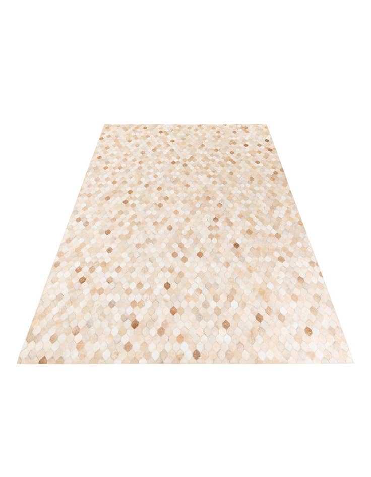 Detail image of  6' 8 x 10' Cowhide Stocks Rug