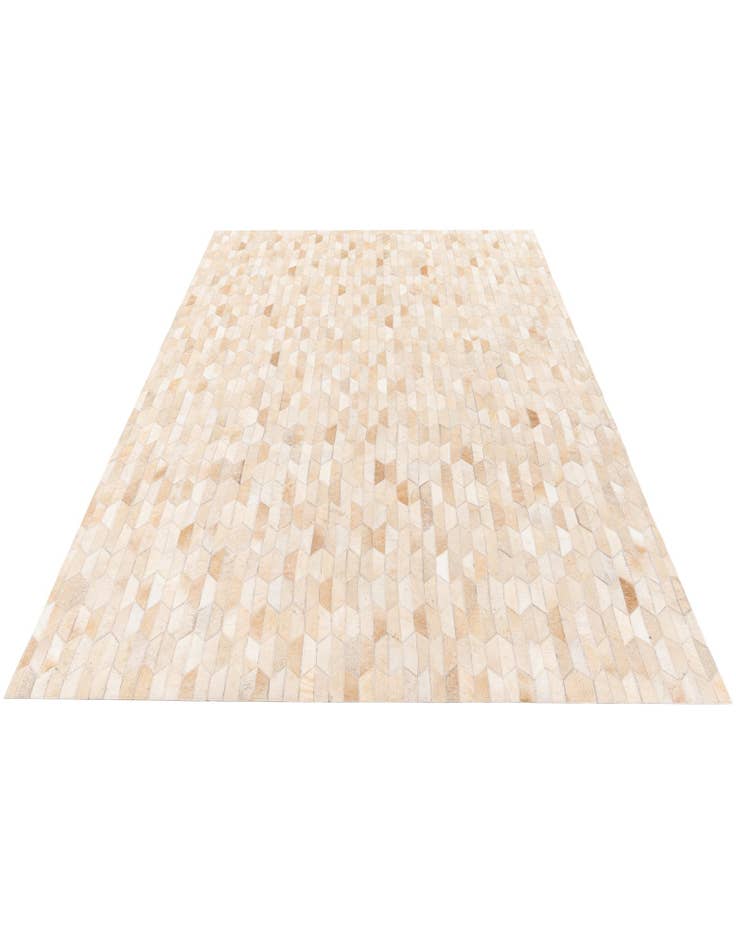 Detail image of  5' x 8' Cowhide Stocks Rug