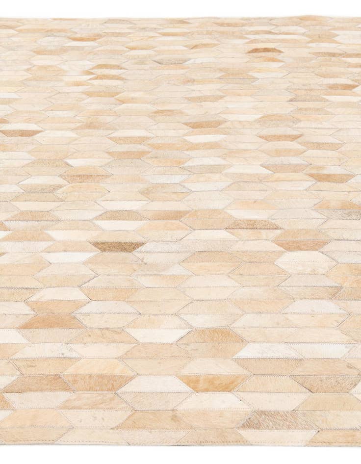 Detail image of  5' x 8' Cowhide Stocks Rug