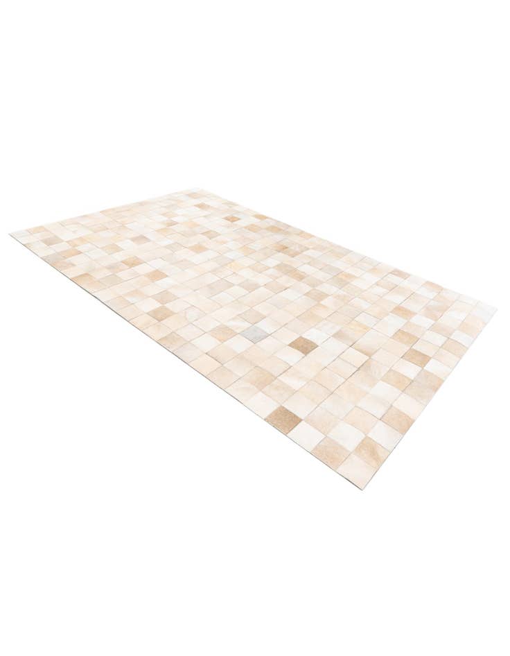 Detail image of  4' 11 x 7' 11 Cowhide Stocks Rug