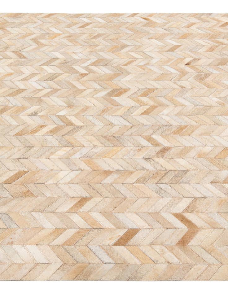 Detail image of  5' 1 x 8' Cowhide Stocks Rug