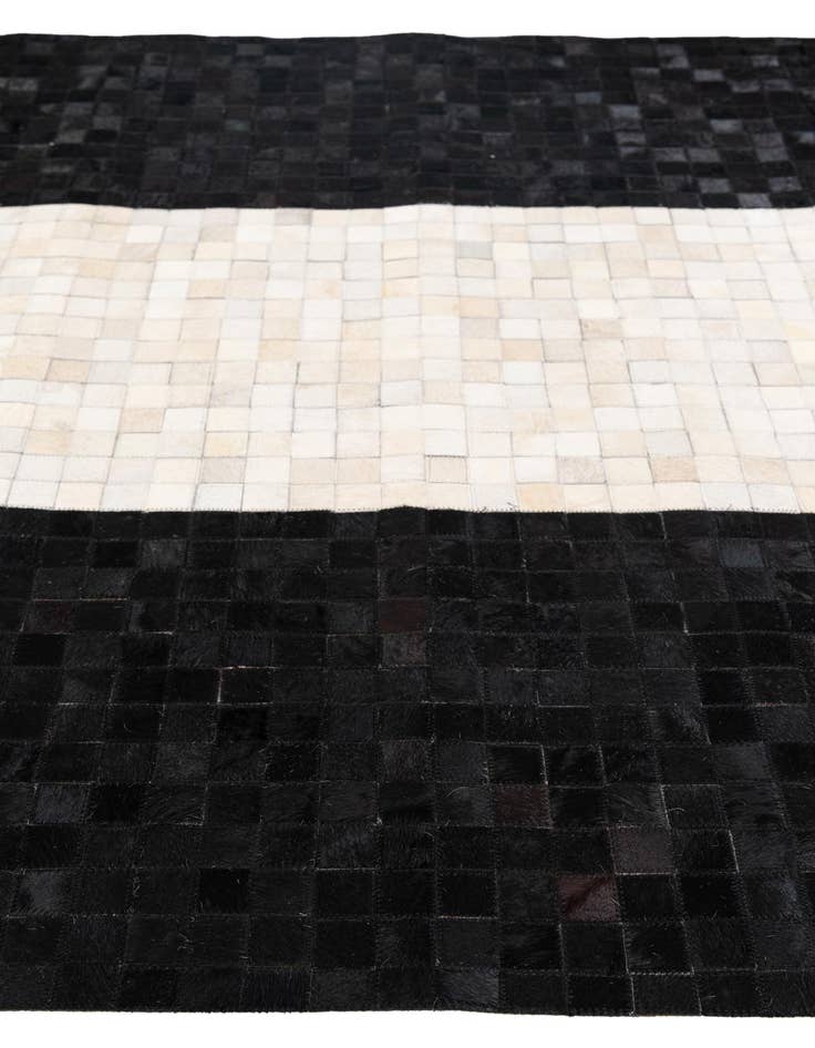 Detail image of  5' x 8' 1 Cowhide Stocks Rug