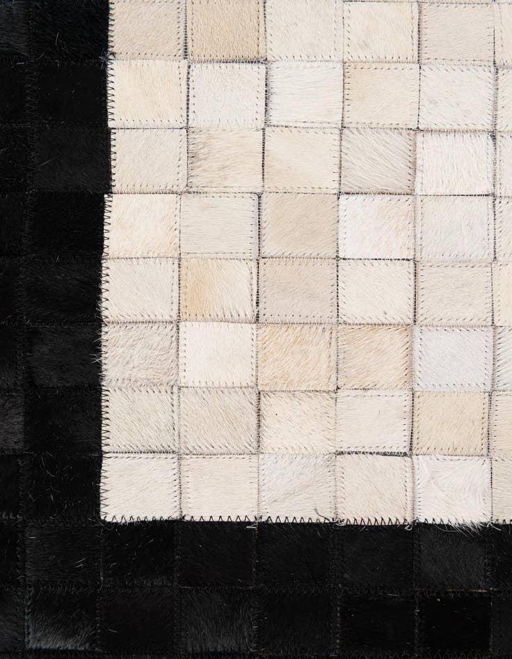 Detail image of  5' x 8' 1 Cowhide Stocks Rug
