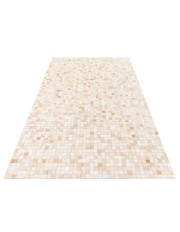 Detail image of  5' x 7' 11 Cowhide Stocks Rug