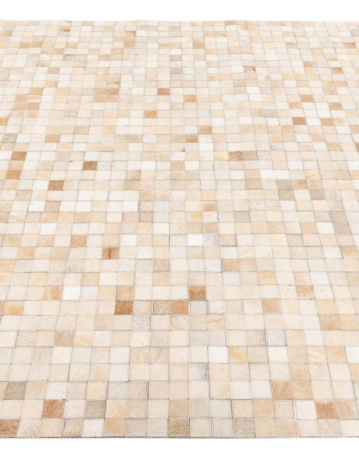 Detail image of  5' x 7' 11 Cowhide Stocks Rug