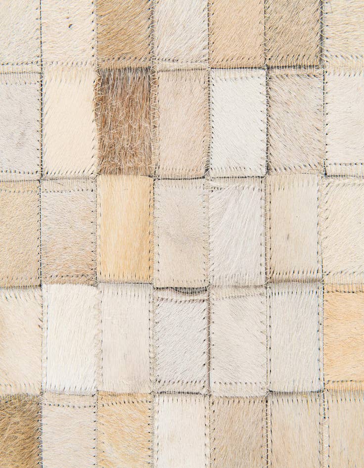 Detail image of  5' x 7' 11 Cowhide Stocks Rug