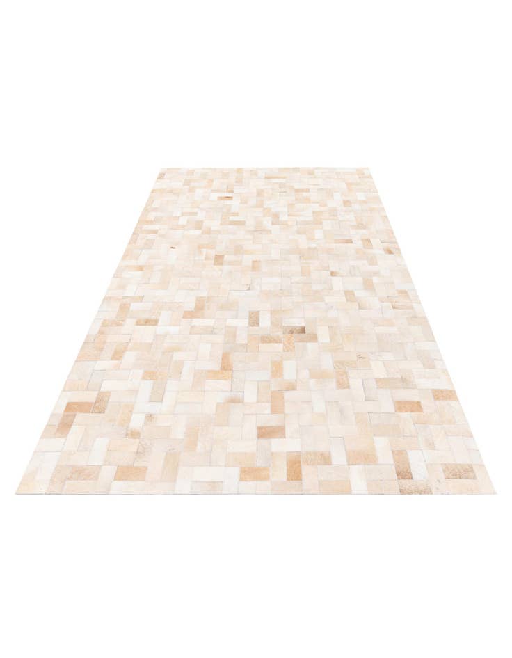 Detail image of  5' x 7' 11 Cowhide Stocks Rug