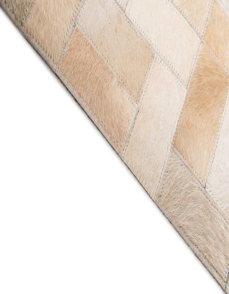 Detail image of  5' x 7' 11 Cowhide Stocks Rug