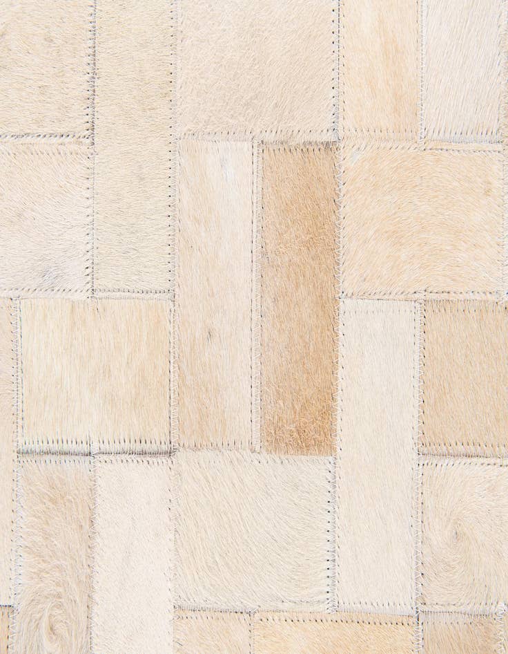 Detail image of  5' x 7' 11 Cowhide Stocks Rug