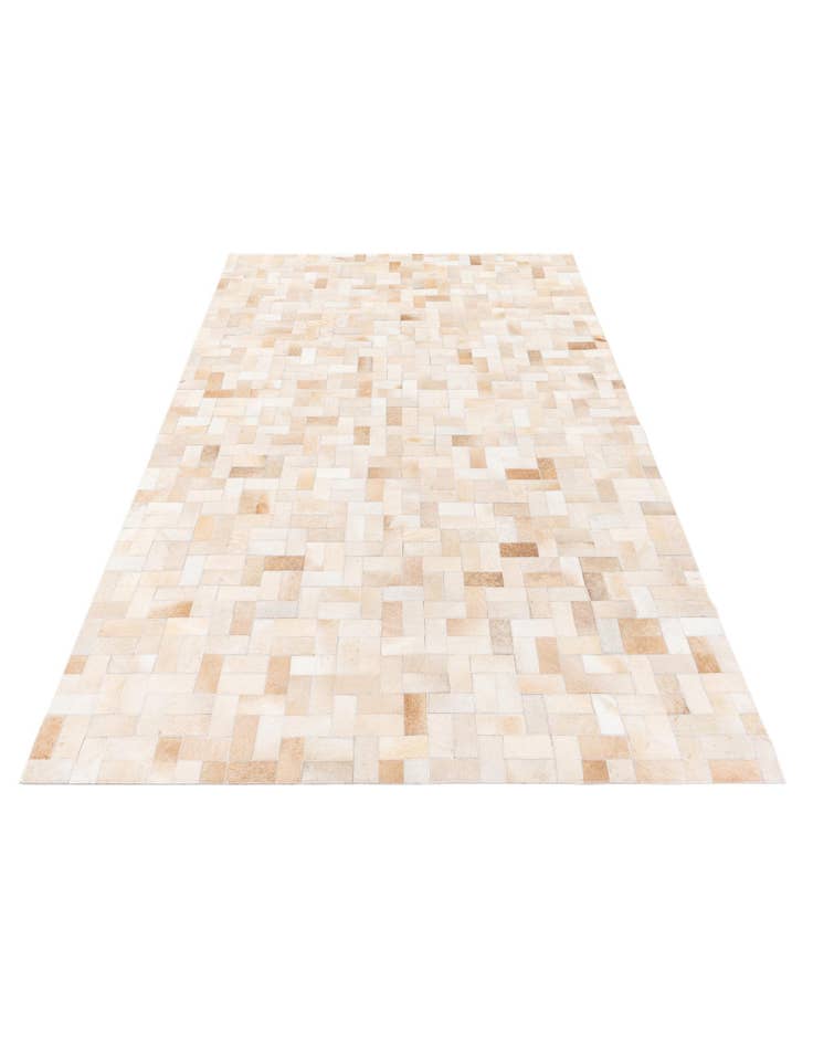 Detail image of  5' x 7' 11 Cowhide Stocks Rug