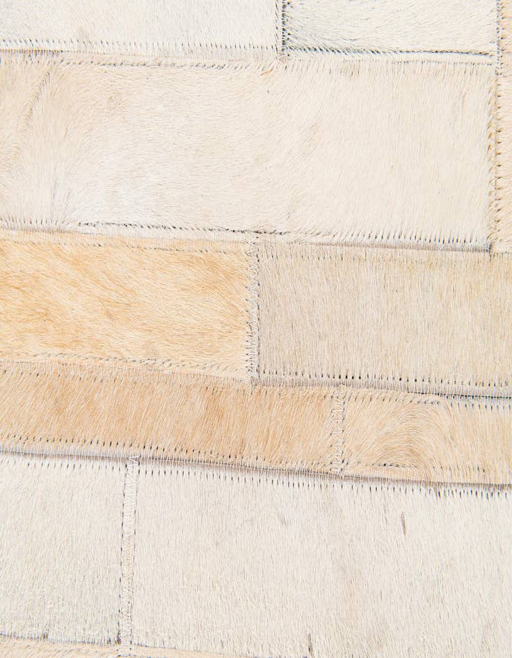 Detail image of  5' x 8' Cowhide Stocks Rug