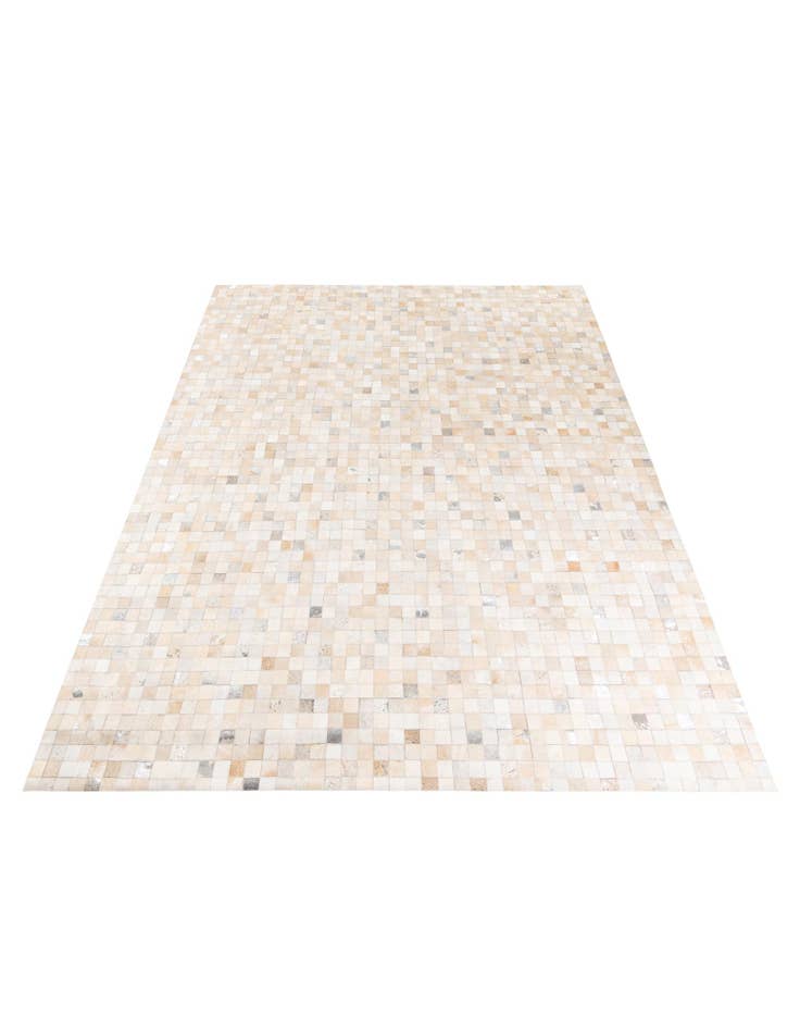 Detail image of  8' 1 x 9' 10 Cowhide Stocks Rug