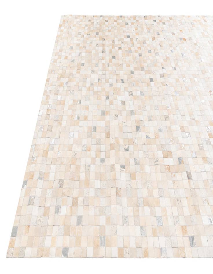 Detail image of  8' 1 x 9' 10 Cowhide Stocks Rug