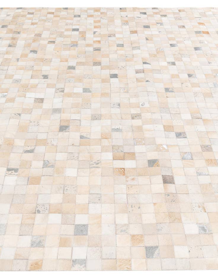 Detail image of  8' 1 x 9' 10 Cowhide Stocks Rug