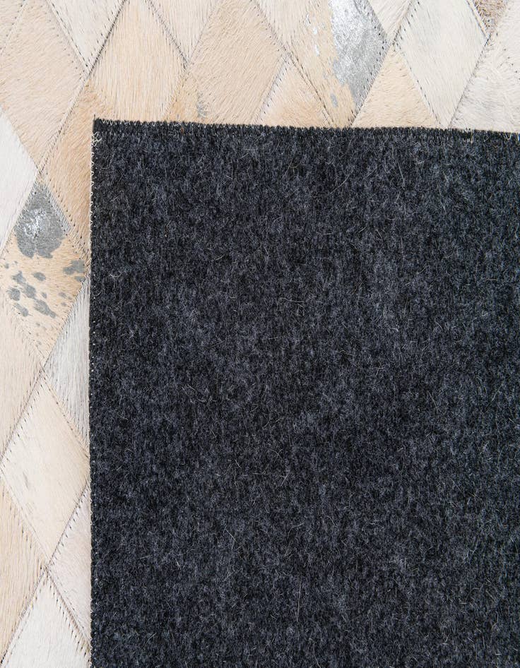 Detail image of  8' 1 x 9' 10 Cowhide Stocks Rug