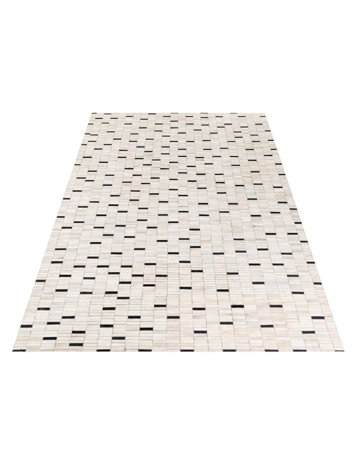 Detail image of  6' x 9' Cowhide Stocks Rug