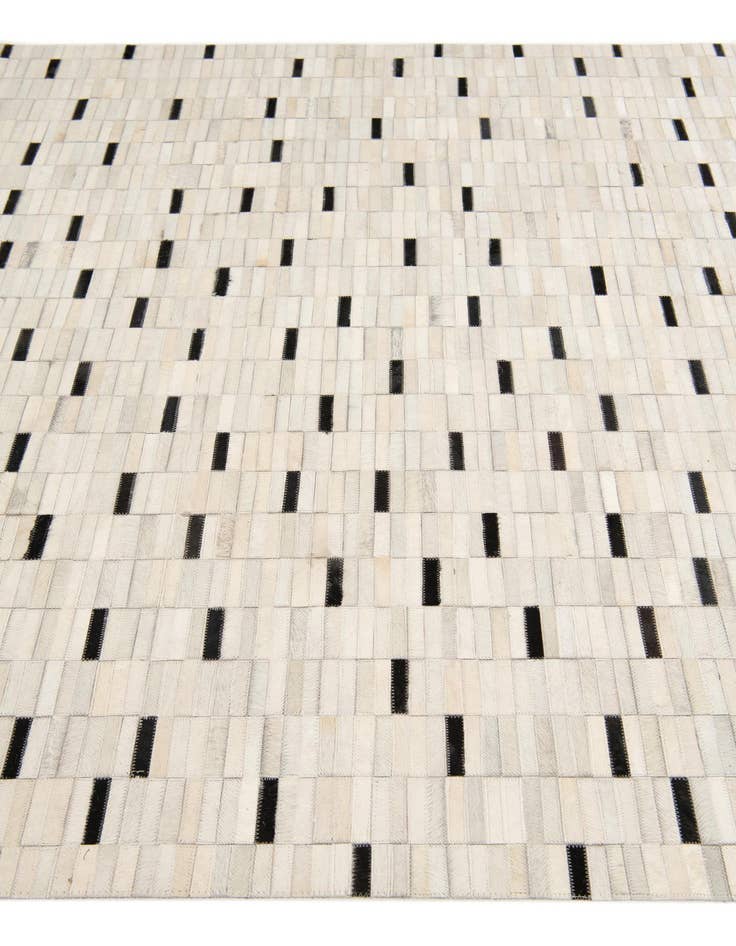 Detail image of  6' x 9' Cowhide Stocks Rug