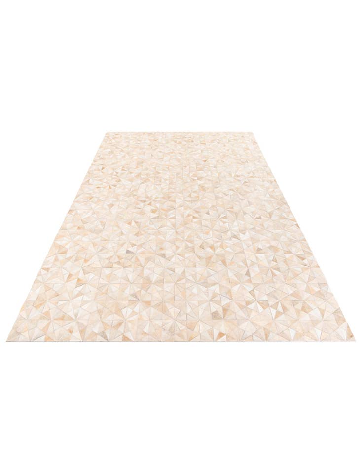 Detail image of  6' 8 x 9' 8 Cowhide Stocks Rug