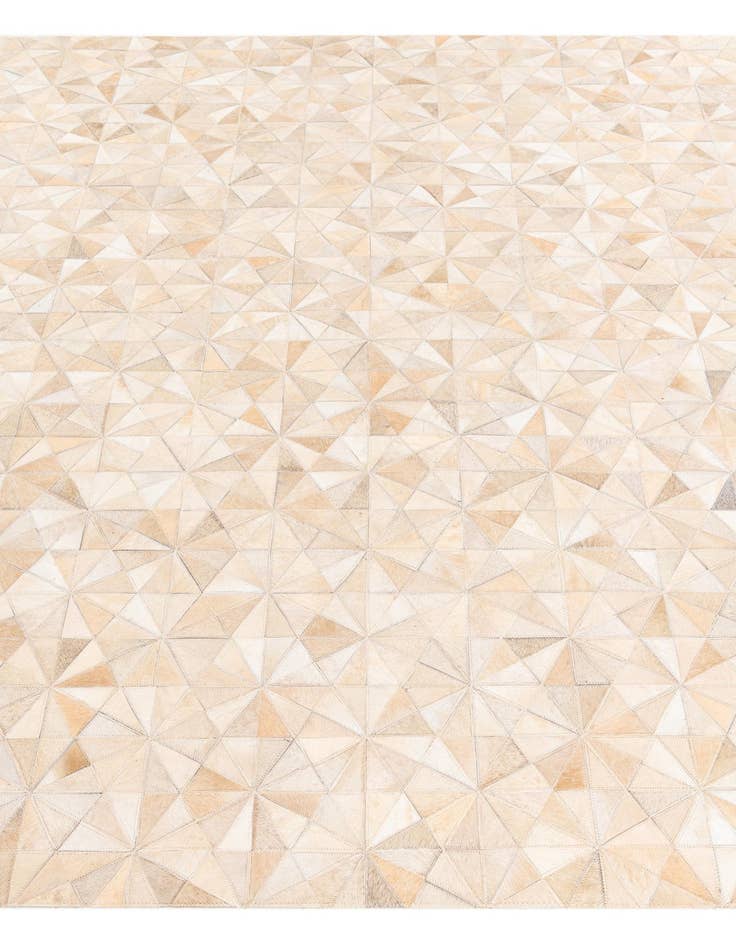 Detail image of  6' 8 x 9' 8 Cowhide Stocks Rug