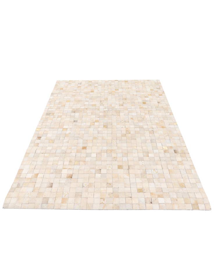 Detail image of  4' x 5' 6 Cowhide Stocks Rug