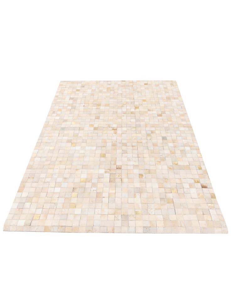 Detail image of  4' 1 x 5' 7 Cowhide Stocks Rug