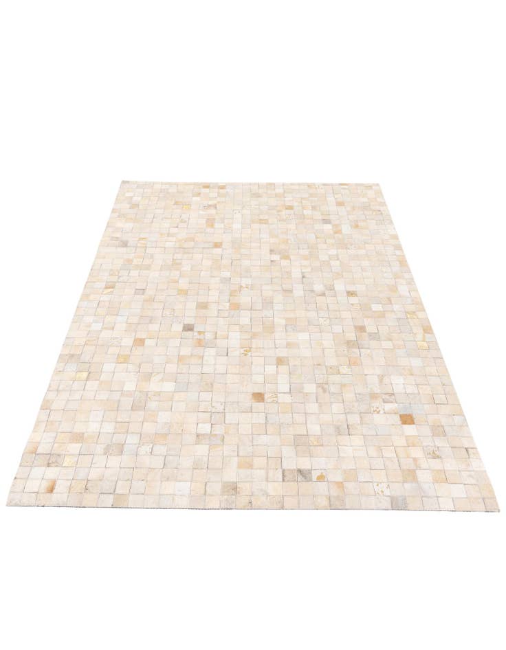 Detail image of  4' 1 x 5' 8 Cowhide Stocks Rug