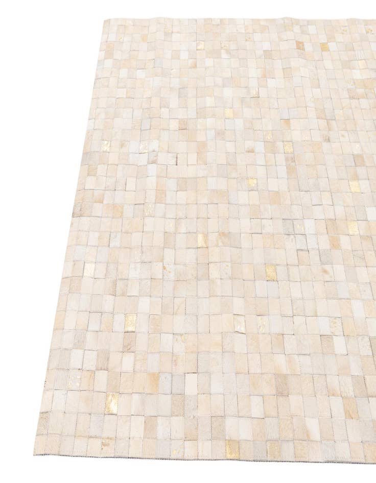 Detail image of  4' x 5' 8 Cowhide Stocks Rug