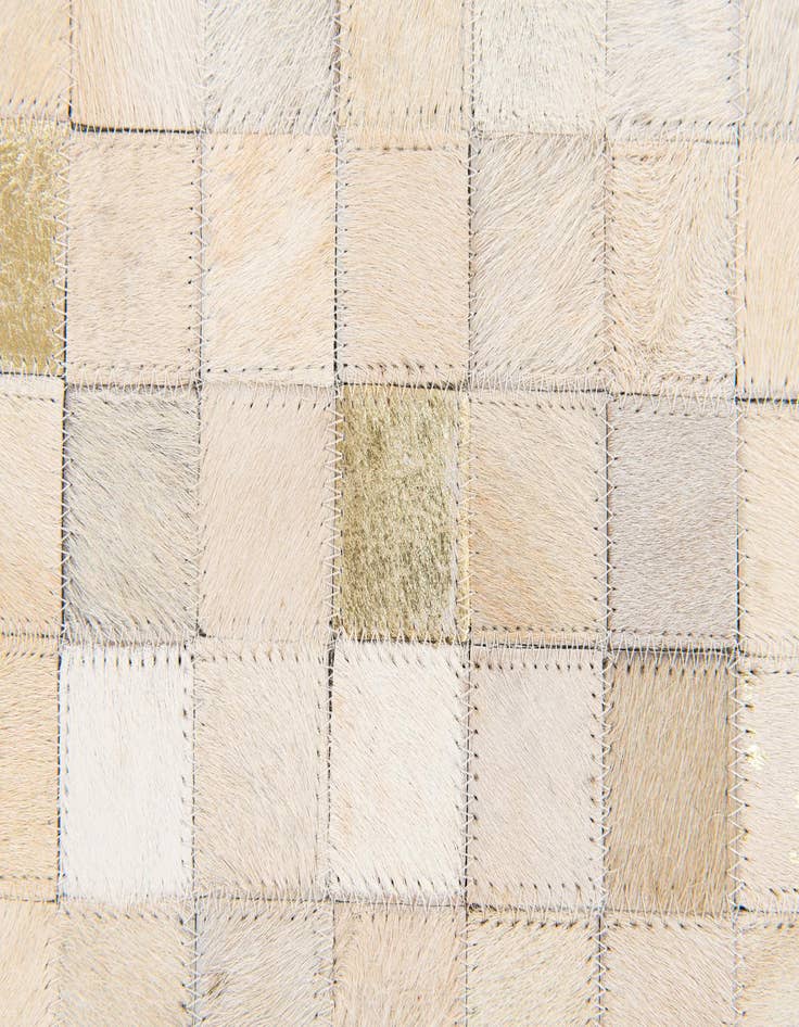 Detail image of  4' x 5' 8 Cowhide Stocks Rug