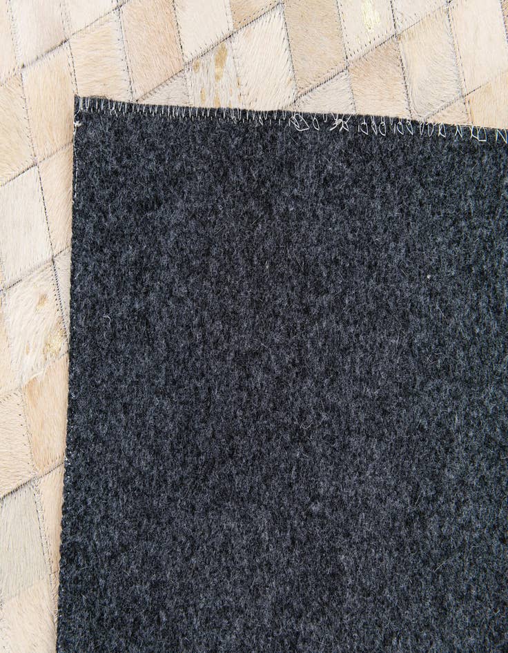 Detail image of  4' x 5' 8 Cowhide Stocks Rug