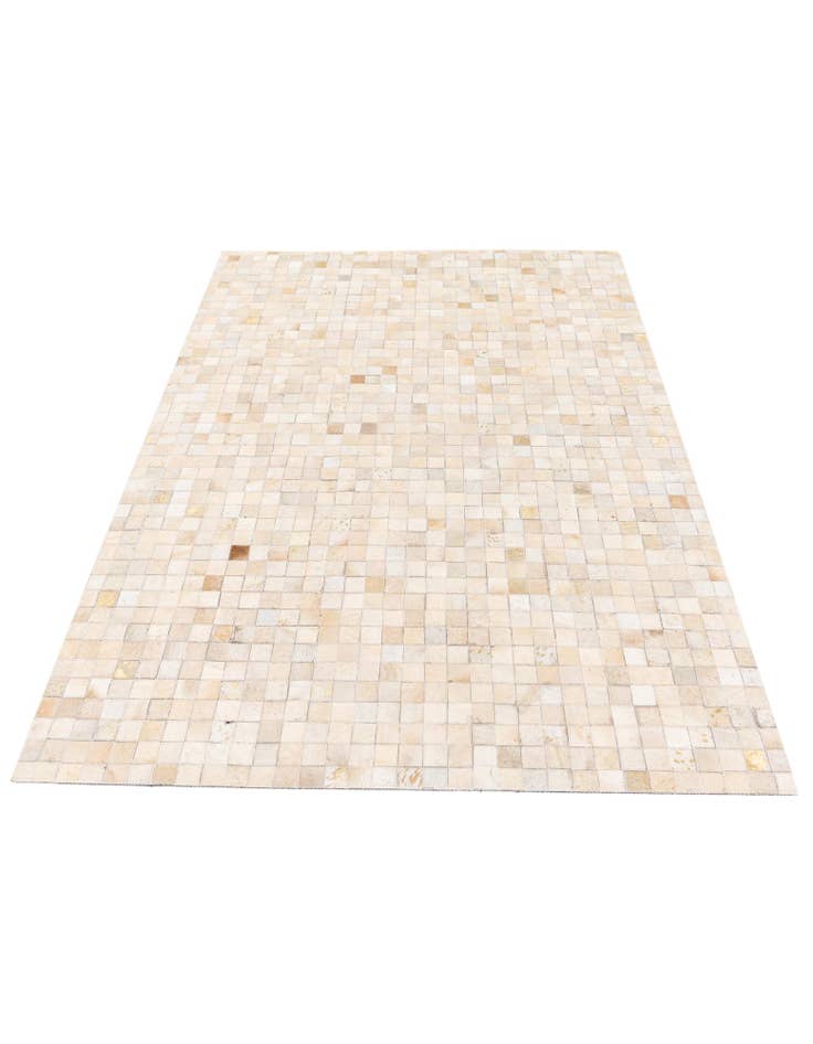 Detail image of  4' x 5' 8 Cowhide Stocks Rug