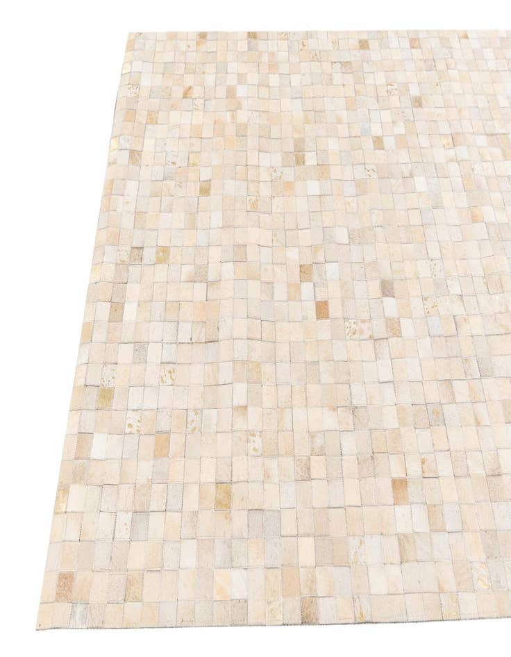 Detail image of  4' x 5' 8 Cowhide Stocks Rug