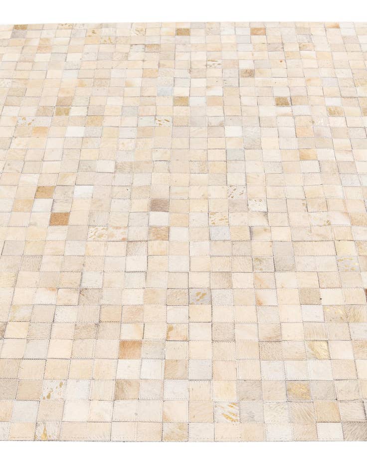 Detail image of  4' x 5' 8 Cowhide Stocks Rug