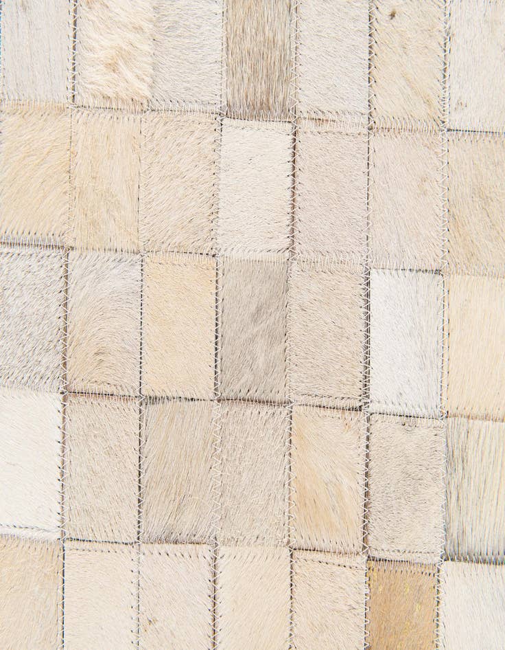 Detail image of  4' x 5' 8 Cowhide Stocks Rug