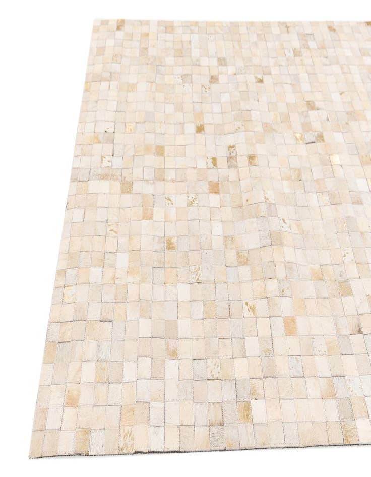 Detail image of  4' x 5' 8 Cowhide Stocks Rug