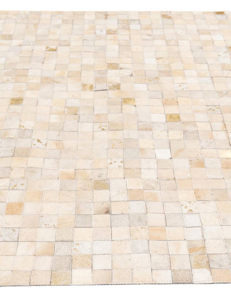 Detail image of  4' x 5' 8 Cowhide Stocks Rug