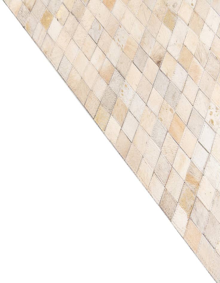 Detail image of  4' x 5' 8 Cowhide Stocks Rug