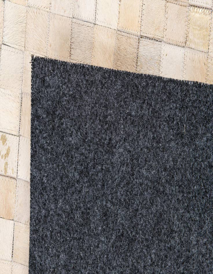 Detail image of  4' x 5' 8 Cowhide Stocks Rug