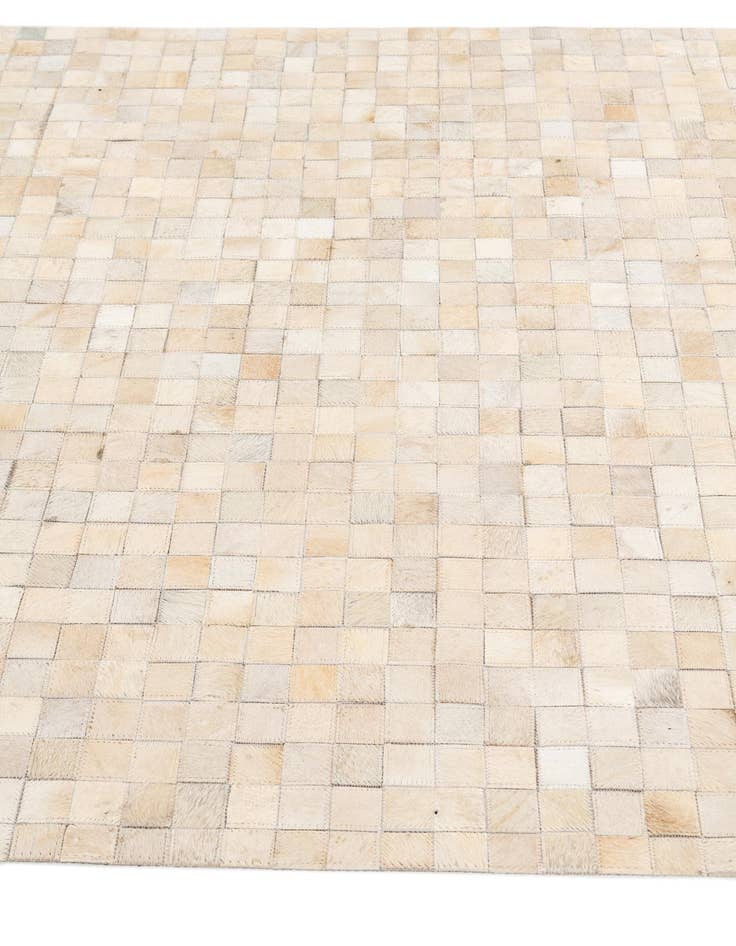 Detail image of  4' 1 x 5' 8 Cowhide Stocks Rug