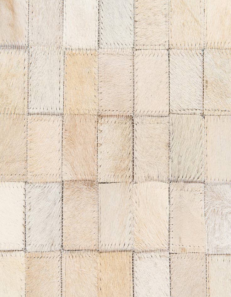 Detail image of  4' 1 x 5' 8 Cowhide Stocks Rug