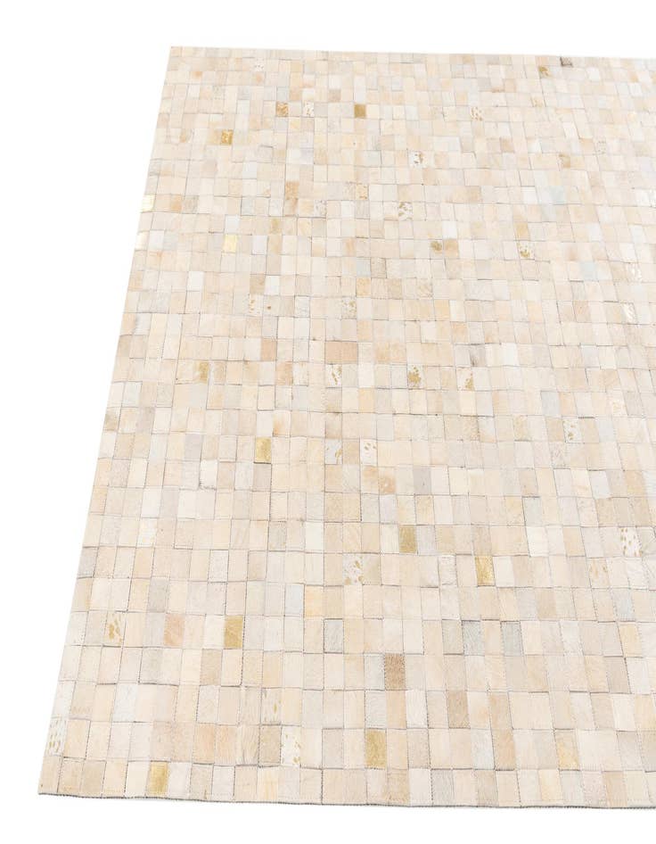 Detail image of  4' x 5' 8 Cowhide Stocks Rug