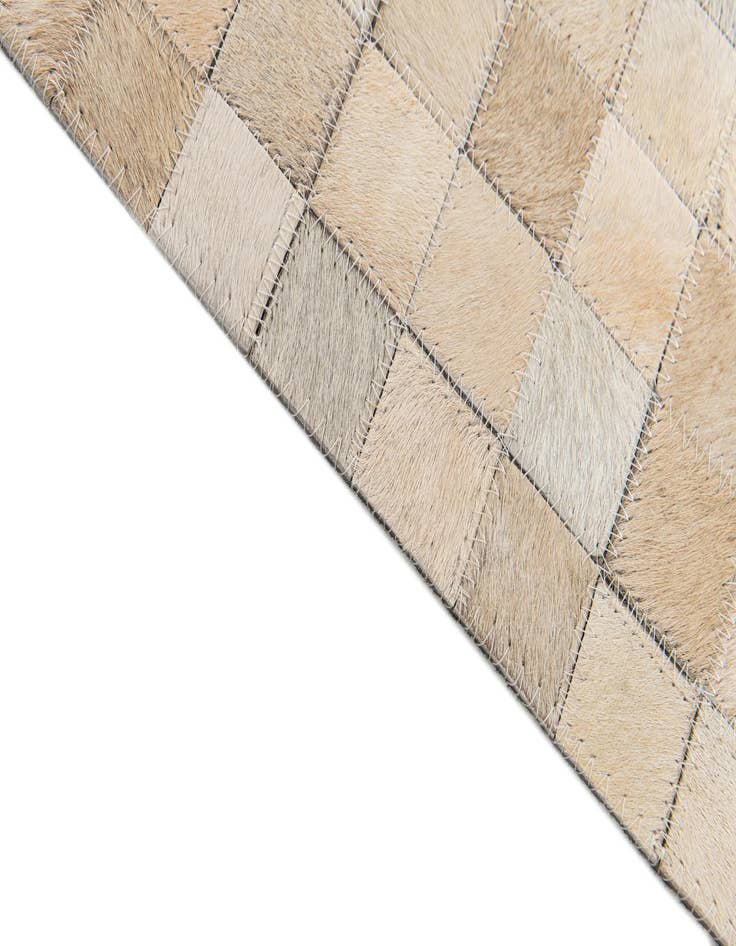 Detail image of  4' x 5' 8 Cowhide Stocks Rug
