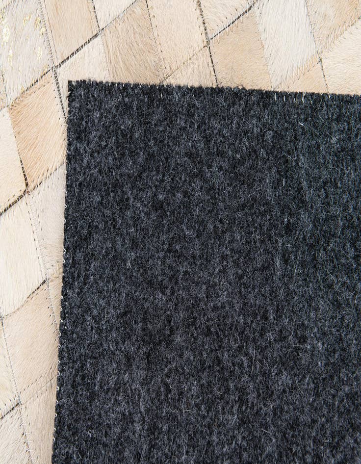 Detail image of  4' x 5' 8 Cowhide Stocks Rug