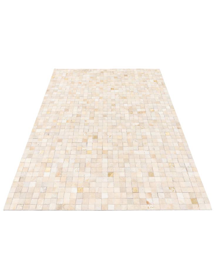 Detail image of  4' 1 x 5' 8 Cowhide Stocks Rug