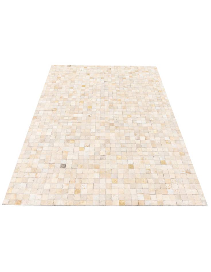 Detail image of  4' x 5' 8 Cowhide Stocks Rug